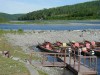 Restigouche River at Camp Harmony